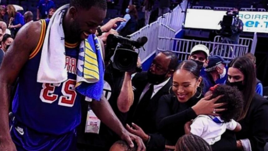 DJ Green Wins Over Dub Nation Yet Again After Playfully Interrupting Dad Draymond Green's Interview with Sister Cash