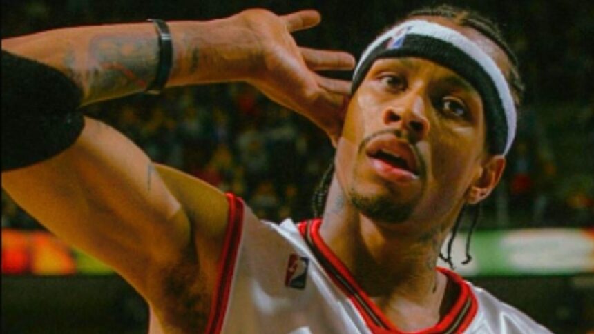 DAZZLING in DEFEAT! Allen Iverson Sports Pristine Diamond Necklace During Sixers' Game, Despite Blowout Loss to Knicks