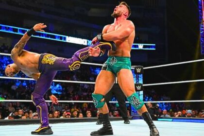 WWE's Austin Theory Challenges UFC Star to a Handicap Match