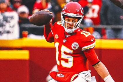 Referee Rumble: Mahomes' Helmet Shatters in Epic Clash, Leaving Fans Ice Cold, Randi Points Finger at Frozen Conditions