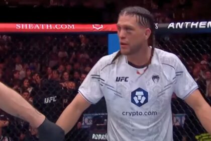 Inside the Octagon: Brian Ortega's Intense Moment of Triumph and Controversy at UFC Mexico City