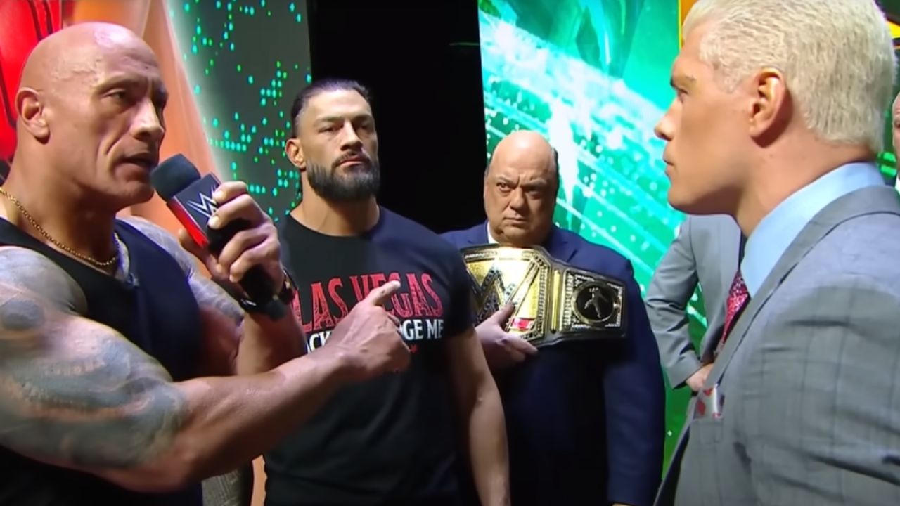 WrestleMania 40 Bombshell: The Rock Interrupts Cody Rhodes' Clash with Reigns!