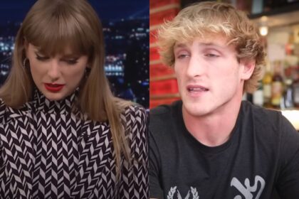 Logan Paul Stirs Controversy with Taylor Swift Jibe at Elimination Chamber Press Event