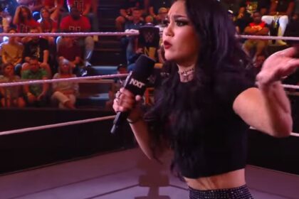 WWE NXT Star Thea Hail Eyes NXT Women's Champion Roxanne Perez After Victory