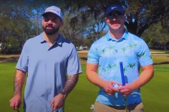 "Fight Club on the Fairway: Mike Perry's Shocking Golf Debut"