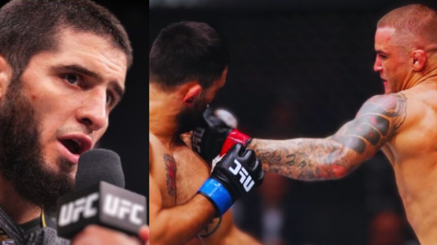 Makhachev's Praise: The Aftermath of Dustin Poirier's Jaw-Dropping Victory at UFC 299!