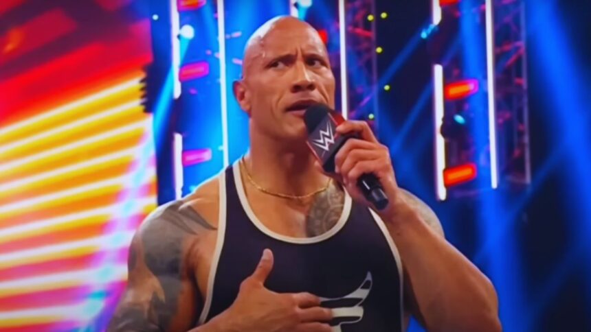 Historic Moment: The Rock Presented with People's Championship at WWE Hall of Fame