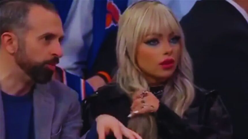 Liv Morgan goes viral for ignoring man at Knicks game