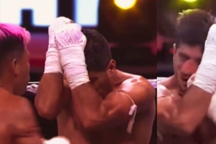 Kickboxer's Devastating Uppercut Leaves Opponent with Severe Nose Injury!