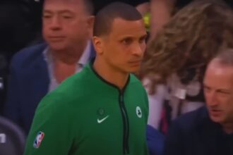 "Controversy Erupts: Celtics Coach Banned from Block Attempts!"