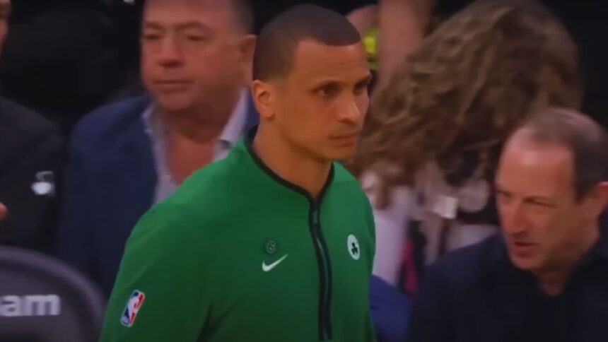 "Controversy Erupts: Celtics Coach Banned from Block Attempts!"