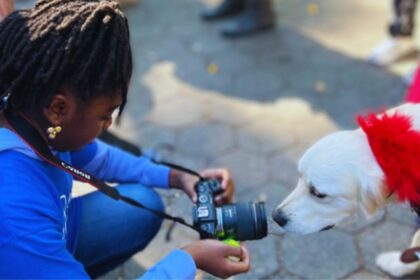 Meet Zoey, the Young Photographer Who Found Healing in Doggy Smiles!