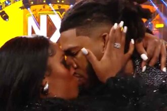 Real-Life Romance Takes Center Stage in NXT: Trick Williams and Lash Legend Share Kiss in the Ring