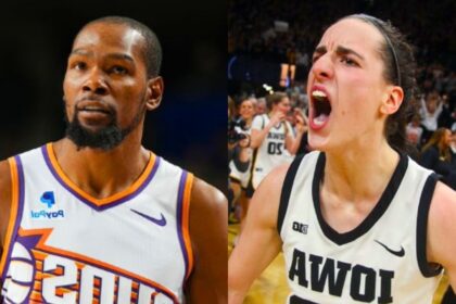 Kevin Durant Faces Caitlin Clark Question After Iowa's Elite Eight Victory: Suns Star Responds to Fan