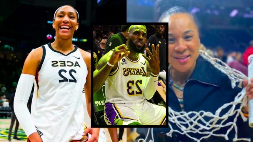 Resurfacing Controversy: LeBron James' 4-Year-Old Disrespect toward Dawn Staley & A'ja Wilson Amid Gamecocks' March Madness Success