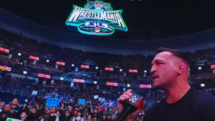 "UFC Star Conor McGregor & WWE's Michael Chandler Tease WrestleMania Fight - Fans in Frenzy!"