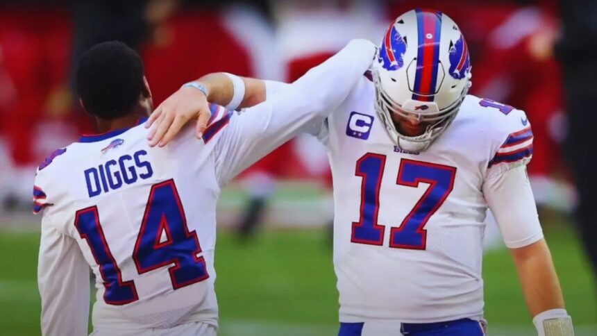 "NFL Analyst Sparks Controversy: Josh Allen's True Standing Exposed After Stefon Diggs Drama"