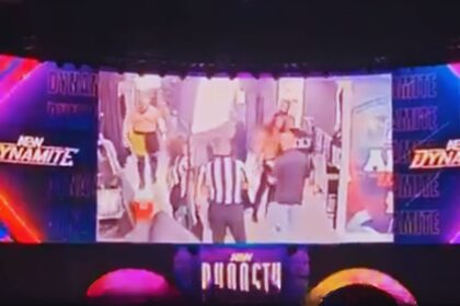 CM Punk's live audience was switched during the entire in-footage audition on April 10th, AEW Dynamite.