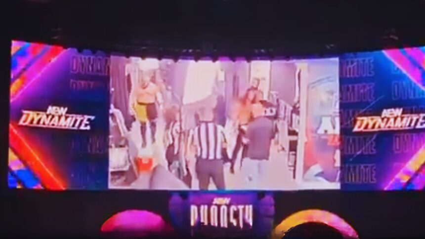 CM Punk's live audience was switched during the entire in-footage audition on April 10th, AEW Dynamite.