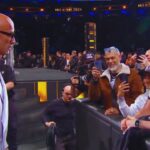 "Watch Your Mouth," The Rock tells a disrespectful fan who teased him at WWE Hall of Fame.