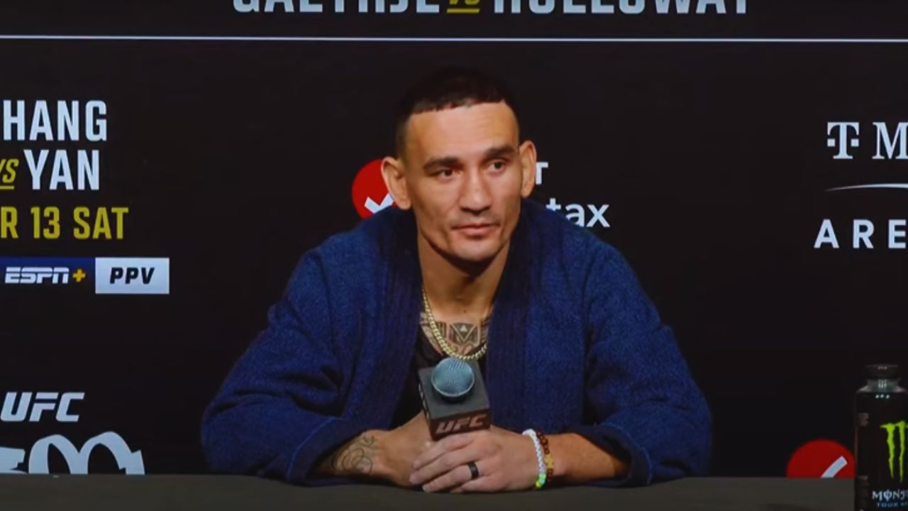 Max Holloway calls someone "questionable." Ilia Topuria: "They offered me a number of promising candidates, but one didn't work out for me."