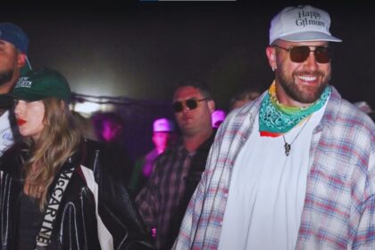 "Controversial Coachella Moment: Travis Kelce Lifts Taylor Swift in Surprise Wrestling Move"
