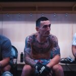 "Shocking Footage of Max Holloway's Backstage Reaction to Justin Gaethje's Epic Knockout Win"