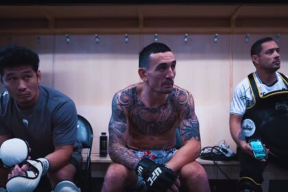 "Shocking Footage of Max Holloway's Backstage Reaction to Justin Gaethje's Epic Knockout Win"