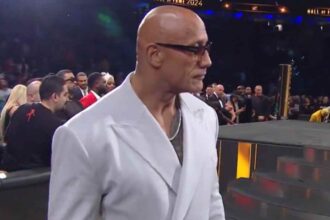 Intense Moment: The Rock Faces Off Against Fan After Hall of Fame Speech