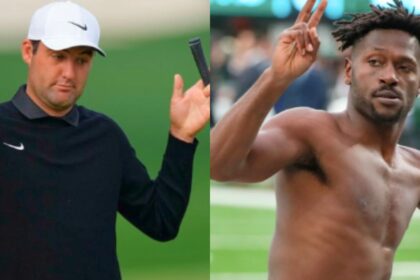 Scottie Scheffler’s Arrest Sparks Controversy and Chaos at PGA Championship as Antonio Brown Adds Insult to Scheffler’s Legal Injury
