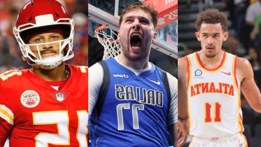 Patrick Mahomes, Trae Young, and Dirk Nowitzki Bow to Luka’s Last-Second Miracle!