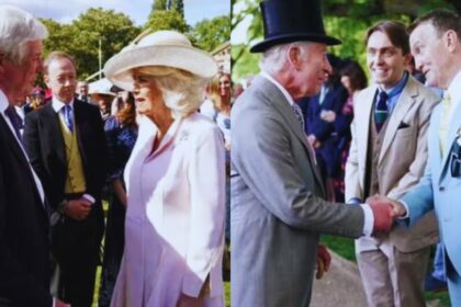 "Royal Scandal Unveiled: King Charles's Star-Studded Garden Party with Kate Moss and Tess Daly!"