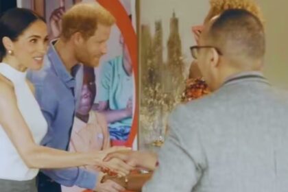 Meghan Markle's Cryptic Gesture to Prince Harry Sparks Speculation Before Milestone Anniversary in Revealing Video