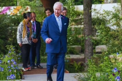 "Royals Dubbed 'King of Compost' and 'Queen of Bees' at Chelsea Flower Show"