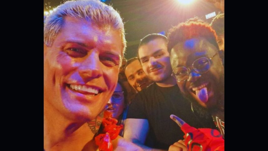 "Shocking Twist: Cody Rhodes Sports Roman Reigns' Tribal Chief Necklace Post-SmackDown!"