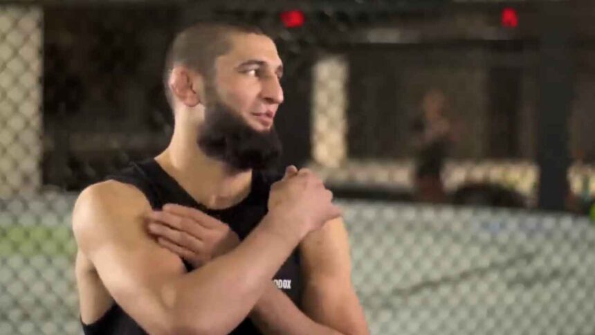 Khamzat Chimaev Rises from Sick Bed, Reacts to Robert Whittaker KO: ‘We are not done’ | UFC Saudi Arabia