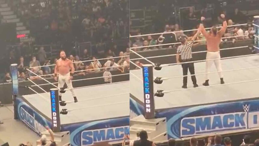 Strowman's SmackDown Surprise: Victory in Dark Match Thrills WWE Crowd