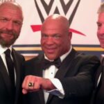 triple h vince McMahon Kurt angle