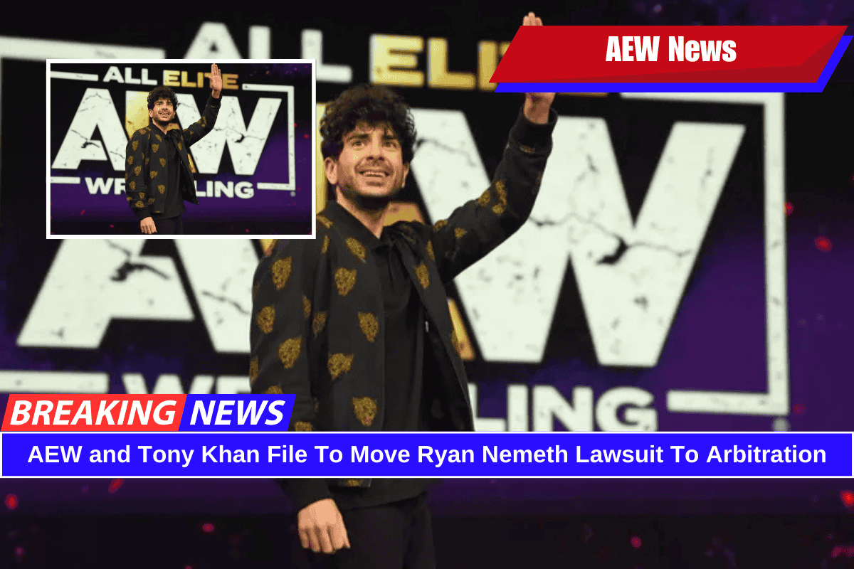 AEW and Tony Khan File To Move Ryan Nemeth Lawsuit To Arbitration