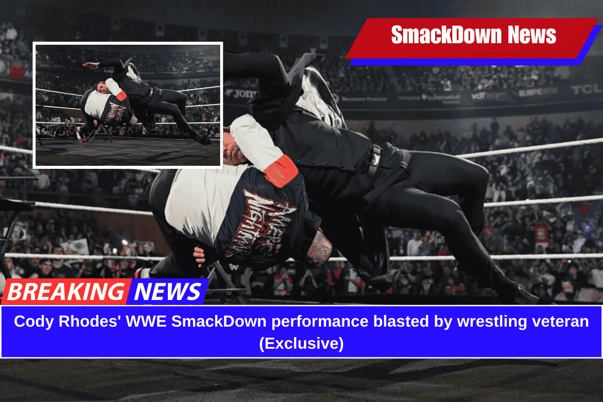 Cody Rhodes' WWE SmackDown performance blasted by wrestling veteran (Exclusive)