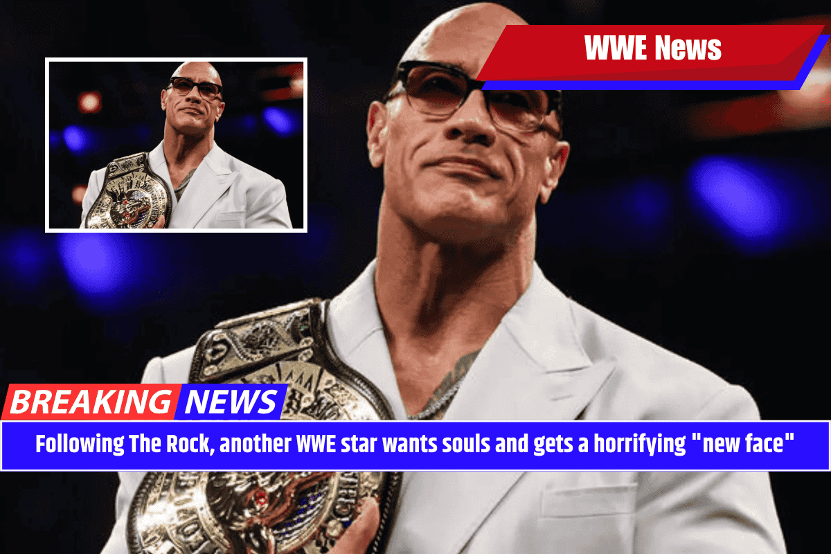 Following The Rock, another WWE star wants souls and gets a horrifying "new face"