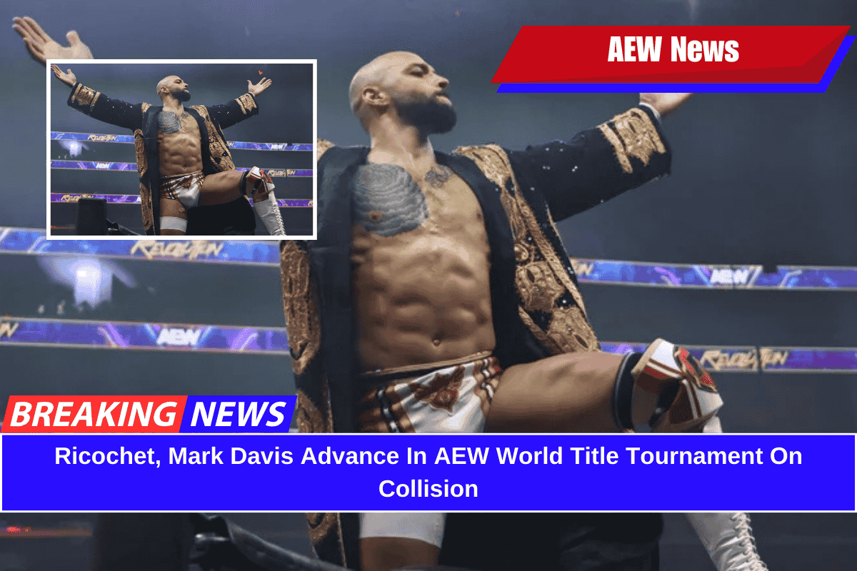 Ricochet, Mark Davis Advance In AEW World Title Tournament On Collision