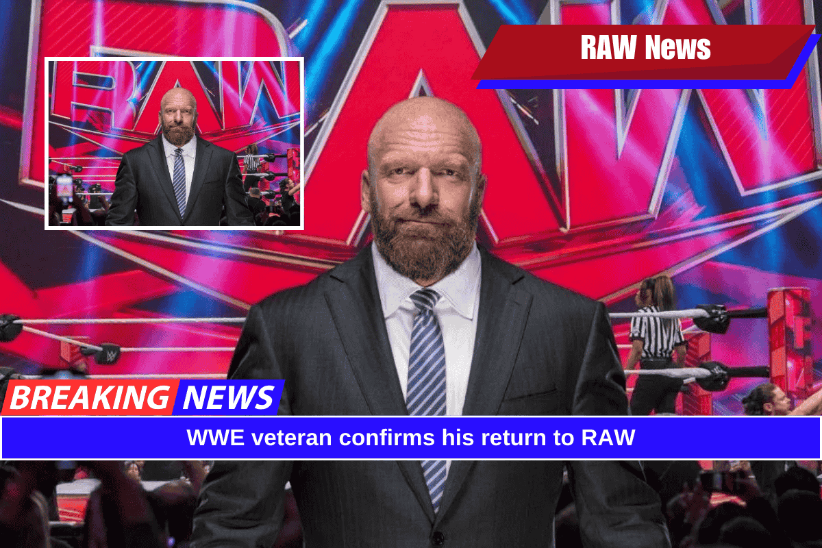 WWE veteran confirms his return to RAW