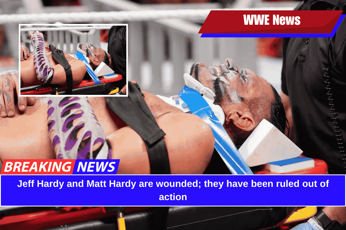 Jeff Hardy and Matt Hardy are wounded; they have been ruled out of action